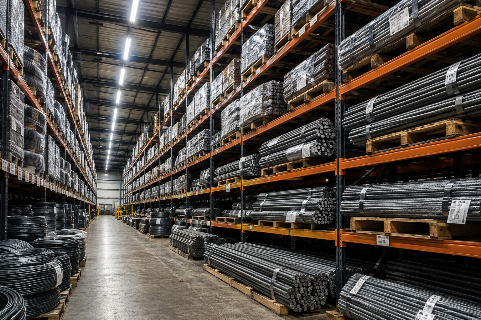 Industrial weighbridge facility for accurate steel weighment